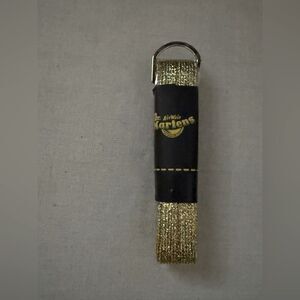 Dr. Martens AirWare metallic gold laces NWT
